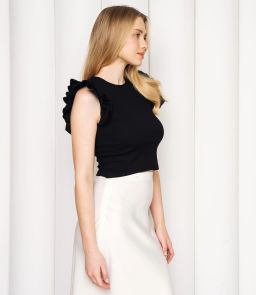 Футболка #ОКТ085006, чёрный