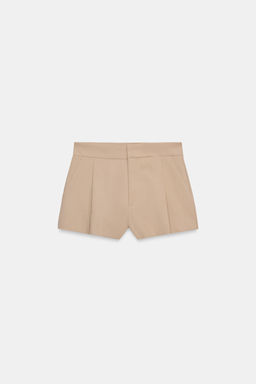 SHORTS PINZAS / Tostado