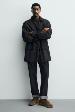 CHUNKY LEATHER BOOTS - Zara фото 2