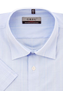 Сорочка мужская короткий рукав GREG Gb211/309/320/Z