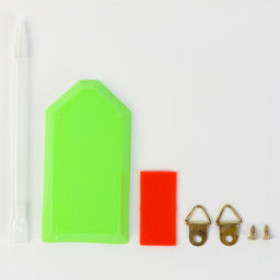 Алмазная мозаика с частичным заполнением на холсте «Девушка», 20×30 см