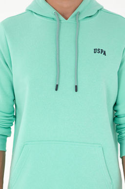 Мужской мятный базовый свитшот - U.s. polo assn фото 6
