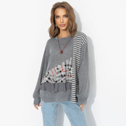 Свитшот комбинированный, Выбираю себя (стайл) - Charutti фото 2