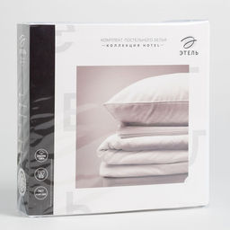 Постельное бельё 2 сп., размер 175х215 см, 175х215 см, 70х70 см - 2 шт., бязь отбеленная - Этель фото 9