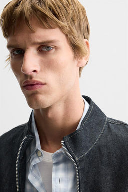 DENIM JACKET WITH POCKETS - Zara фото 6