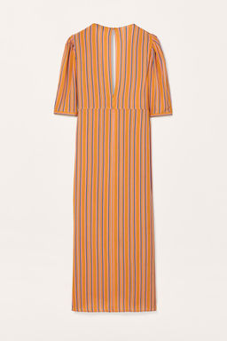 LIMITED EDITION STRIPED MIDI DRESS - Zara фото 7