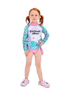 Костюм купальный (джемпер купальный + плавки купальные) д/дев. Айна