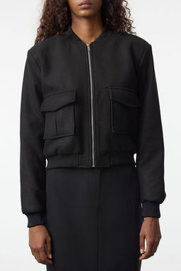 TRENDYOLMILLA Koyu Vizon Regular Kal?p Orme Kase Bomber Ceket Mont TWOAW25MO00085 фото 3