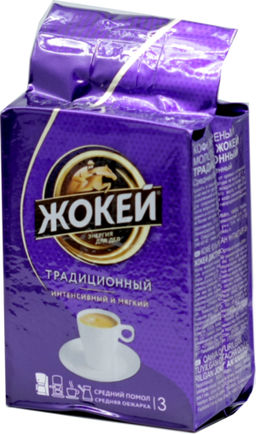 Жокей. Традиционный (молотый) 100 гр. мягкая упаковка