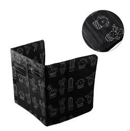 Защитный экран для плиты для защиты от брызг жира 33 х 85 см, черный