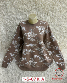 Свитер женский с рисунком - Bruno фото 4