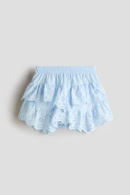 Falda de algod?n con bordado ingl?s - H&m фото 6