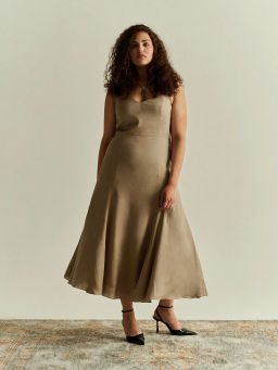 Платье приталенного кроя - Emka фото 3