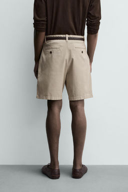 BERMUDA CHINO REGULAR FIT / Beige - Zara фото 3