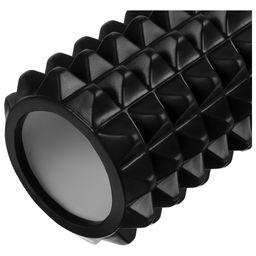 Ролик массажный Sangh, 33×13 см, черный