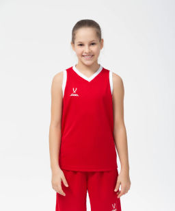 Майка баскетбольная JOGEL CAMP Basic, красный, детский