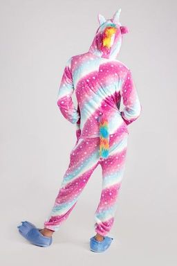 Пижама кигуруми Волшебный фиолетовый Единорог