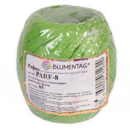 Blumentag PARF-8 Рафия бумажная 5 х 20.5 г 5 г 30 м 05 зеленый