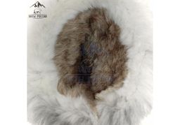 Сапоги унты Шиншилла,натуральная замша, натуральная овчина, литая подошва