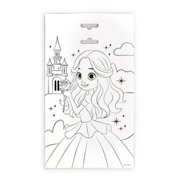 Аппликация перьями Милая принцесса 14,8х21 см - Школа талантов фото 3