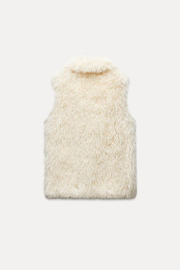 FAUX FUR WAISTCOAT ZW COLLECTION - Zara фото 6