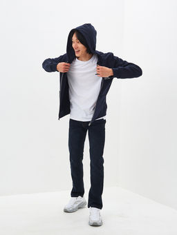 Утепленные мужские джинсы прямые кроя с начесом - Mossmore фото 15