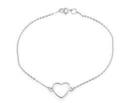 Браслет на ногу из серебра без вставки, Ю-44021р