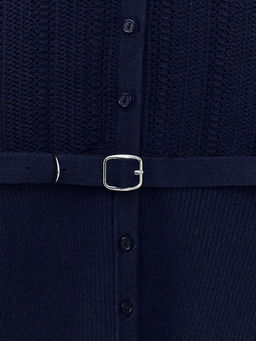 Приталенный кардиган с поясом / Zarina  фото 10