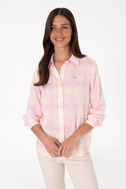 Kad_n Pembe Uzun Kollu G_mlek Sepette S_rpriz _ndirim