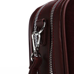 Сумка-саквояж на молнии, цвет коричневый - Simaland фото 5
