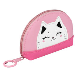 Кошелёк для банкнот и монет Феникс+, арт.72343/ 50 КОТИК (11х7,5х3,5 см, искусственная кожа, молния,