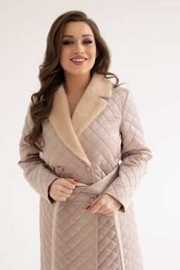 Куртка женская демисезонная 23985 (латте) - Kankan фото 3