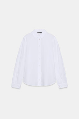 STRIPED COTTON SHIRT - Zara фото 16