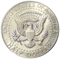 1/2 доллара (50 центов) 1968 года D США