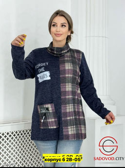 Туника, ангора с высоким горлом - Bruno фото 3