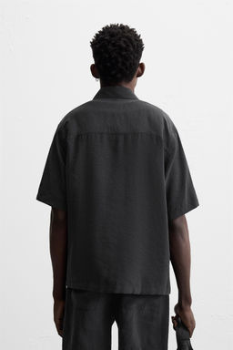 RELAXED FIT FLOWING SHIRT - Zara фото 12
