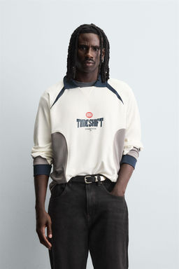 RETRO FOOTBALL PRINT POLO SHIRT - Zara фото 2