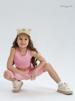 Костюм Тренд лапша розовый - Sovalina фото 12