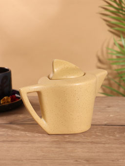 Чайник заварочный Акула, керамика, жёлтый - Simaland фото 3