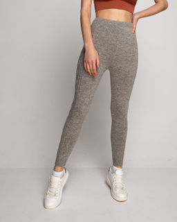 Рейтузы из шерсти серые