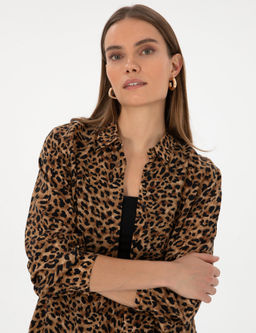 Camel Comfort Fit Uzun Kollu G_mlek - Pierre cardin фото 2