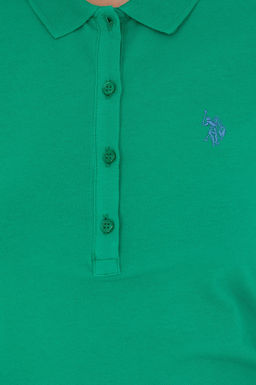 Женская зеленая футболка - U.s. polo assn фото 14