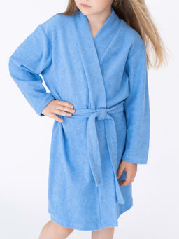 Халат детский голубой