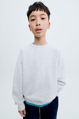 STORIESZ - SUDADERA FELPA CREW NECK / Gris vigor? - Zara фото 2