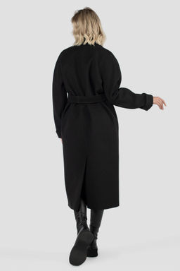 Пальто женское демисезонное (пояс) - El podio фото 5