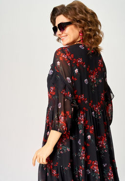 Платье EVA GRANT 7281А цветочный принт