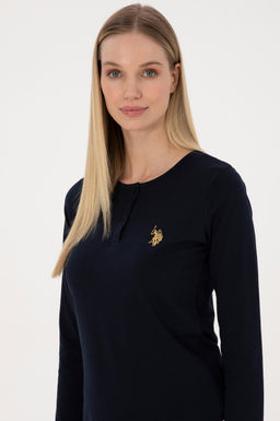 Kad_n Lacivert Pijama Tak_m_ - U.s. polo assn фото 2