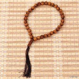 Четки мусульманские 33 бусины 12мм / MА60 /уп 10/300/коричневый