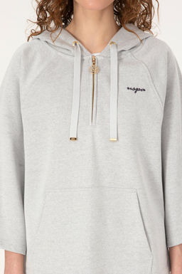 Kad_n Gri Melanj Basic Sweatshirt - U.s. polo assn фото 6