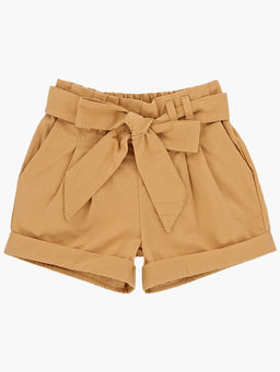 Шорты для девочки с поясом UD 4685 т.хаки - Mini maxi фото 12